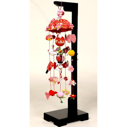 [Hina Doll] Hina Momo Hanging Doll (Small): With stand [Hanging Doll]