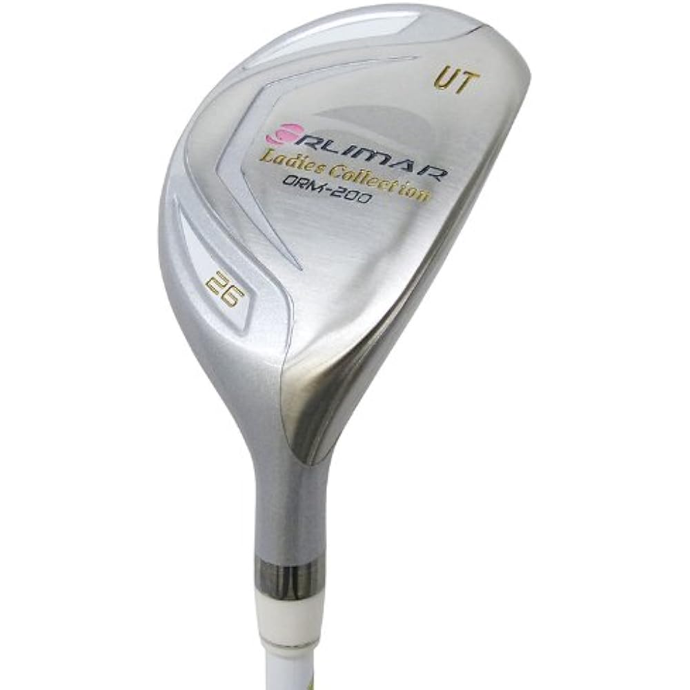 ORLIMAR ORM-200 Women's Golf Half Set [Right] Starter Set L 8.5 Type with Caddy Bag (Black)