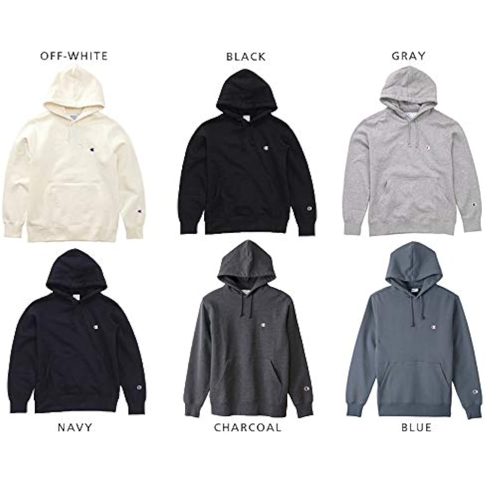 [Champion] (Old Model) One Point Logo Pullover Sweatshirt Hoodie Basic C3-C125 Men's