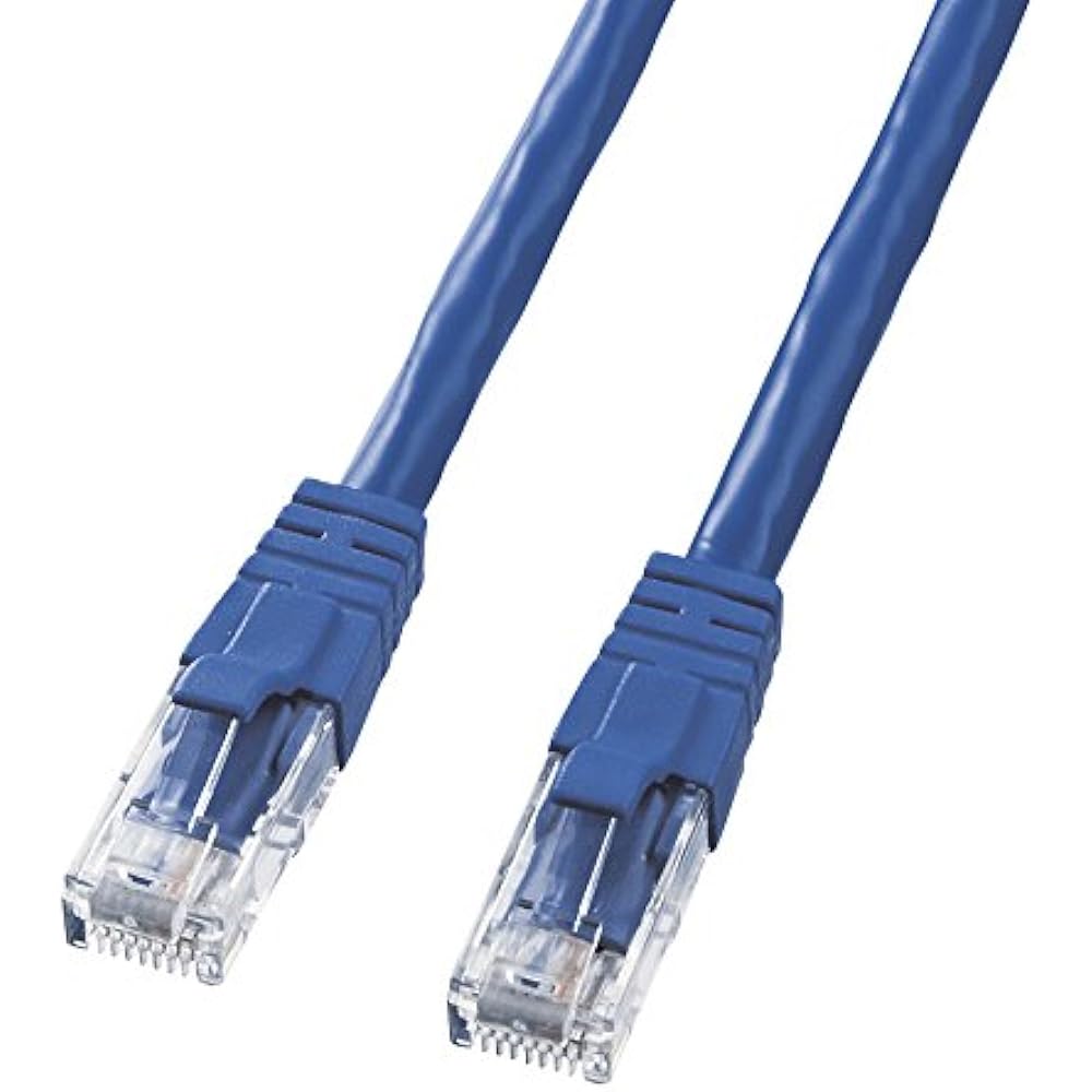 Sanwa Supply Category 6UTP Cross Cable 15m Blue KB-T6L-15BLCK