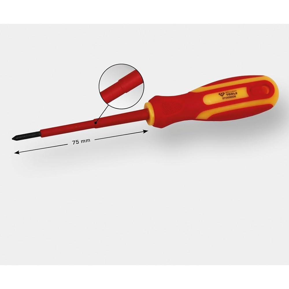 KS Tools VDE Driver Cross PH Plus PH1 x 80mm BT068007