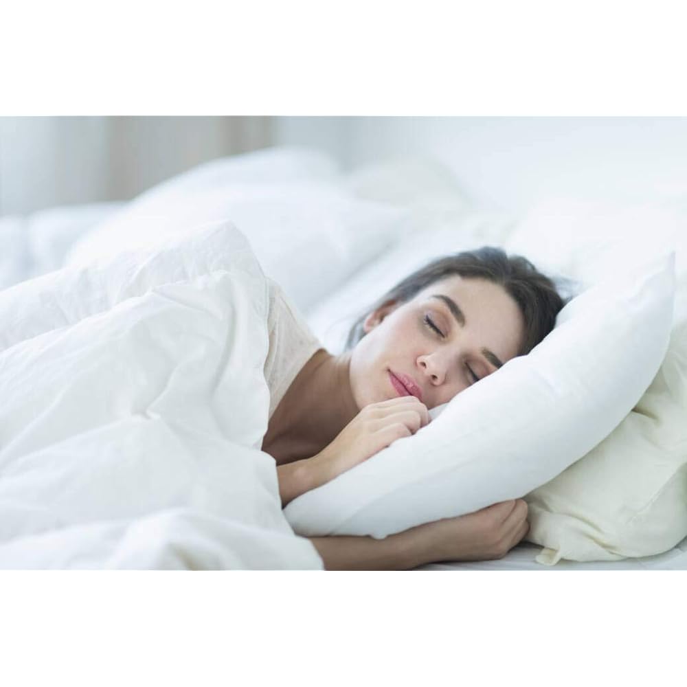 Premium 63x43cm for feather pillow fans [90% down European Mother Goose feather pillow] Made in the Masur region of Poland, medium height