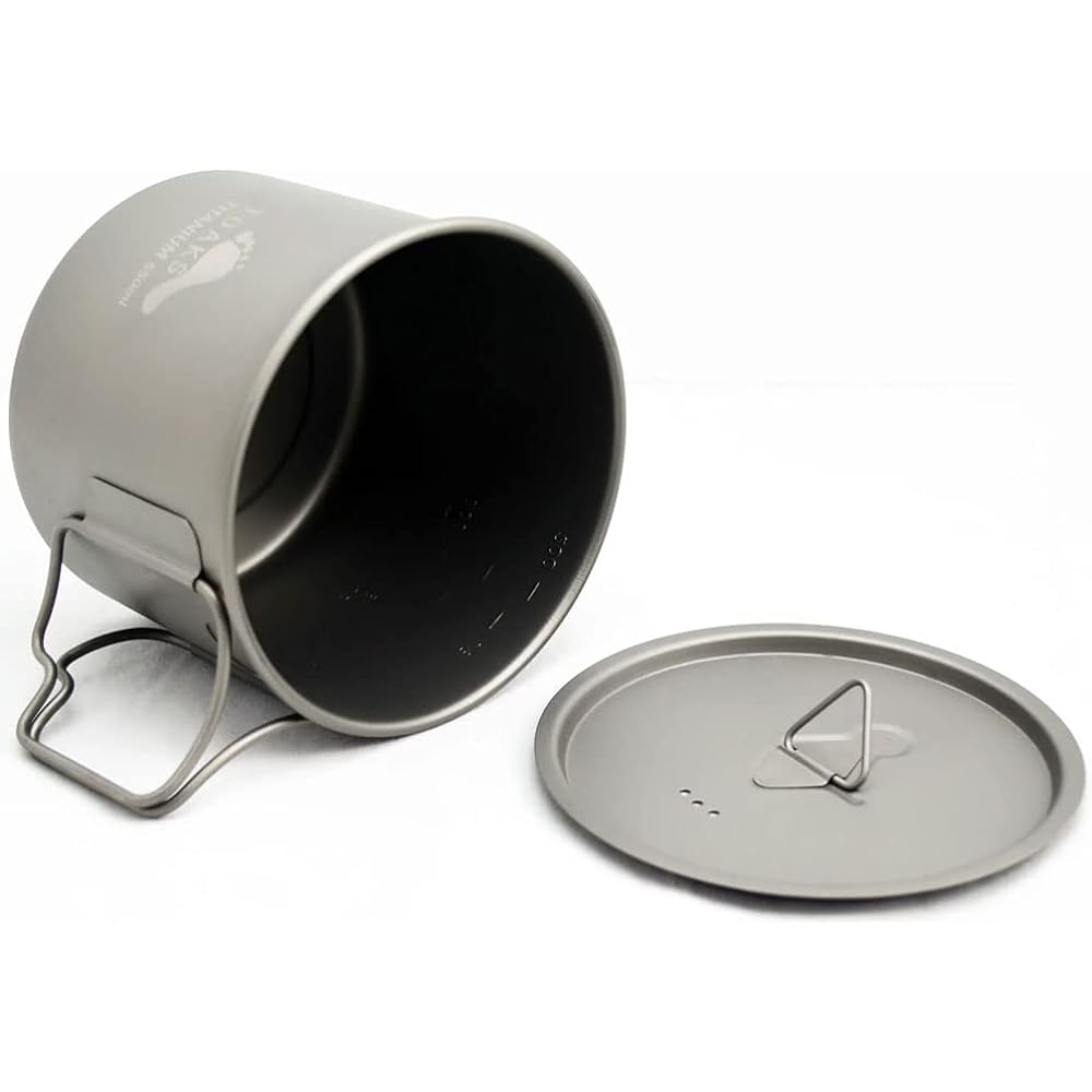 TOAKS Short Handle Pot 550ml POT-550-L