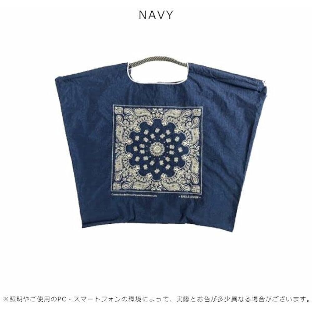 Ball & Chain BLUE LABEL Shopping Bag BANDANA L size 301108