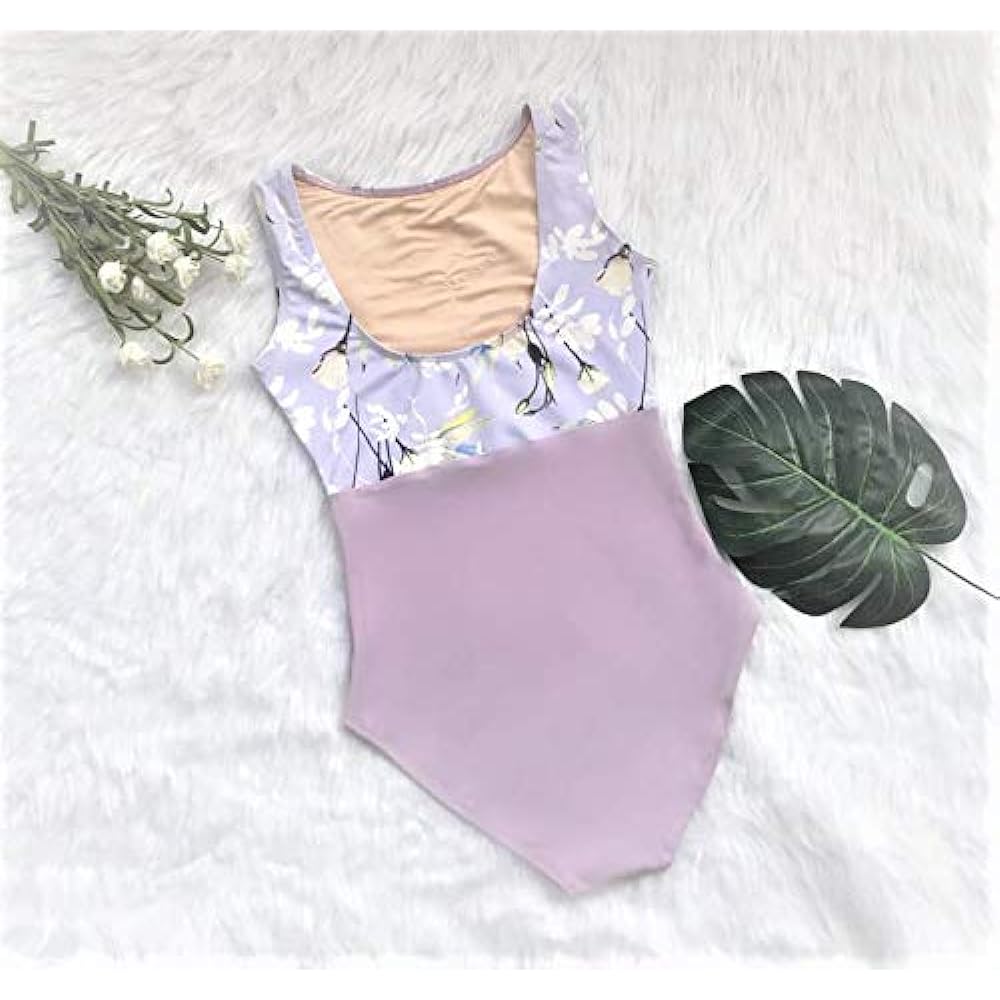 [Pro Dance] ProDance Floral Boat Neck Leotard Ballet Cute Cheap PLT002MA