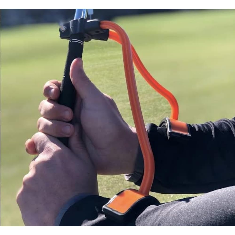 Improve your swing in 15 minutes Power Package Golf POWER PACKAGE GOLF Swing Training Used by U.S. Tour Players Practice Equipment/Orange