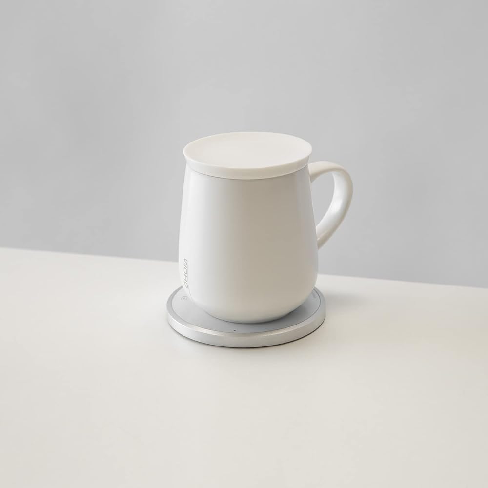 Ui MUG thermal mug compatible with Qi charging (white)