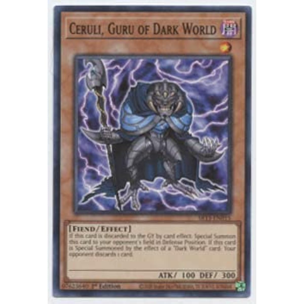 Cerulli, Master of the Dark World - SR13-EN015 - Common - 1st Edition