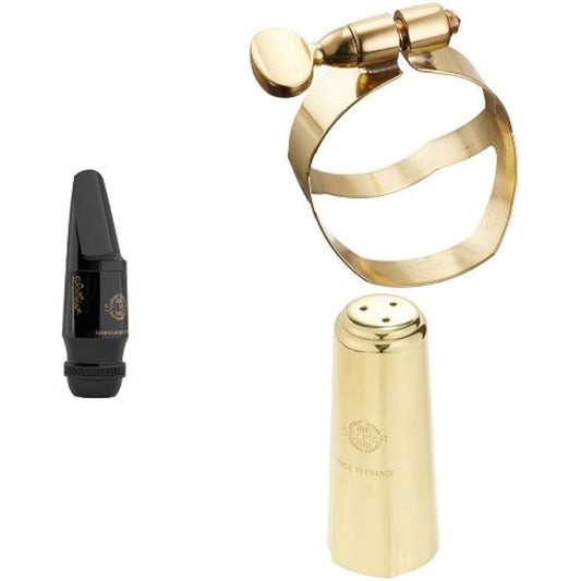 Selmer Paris Alto Saxophone Mouthpiece Soloist C* Ligature and Cap Set