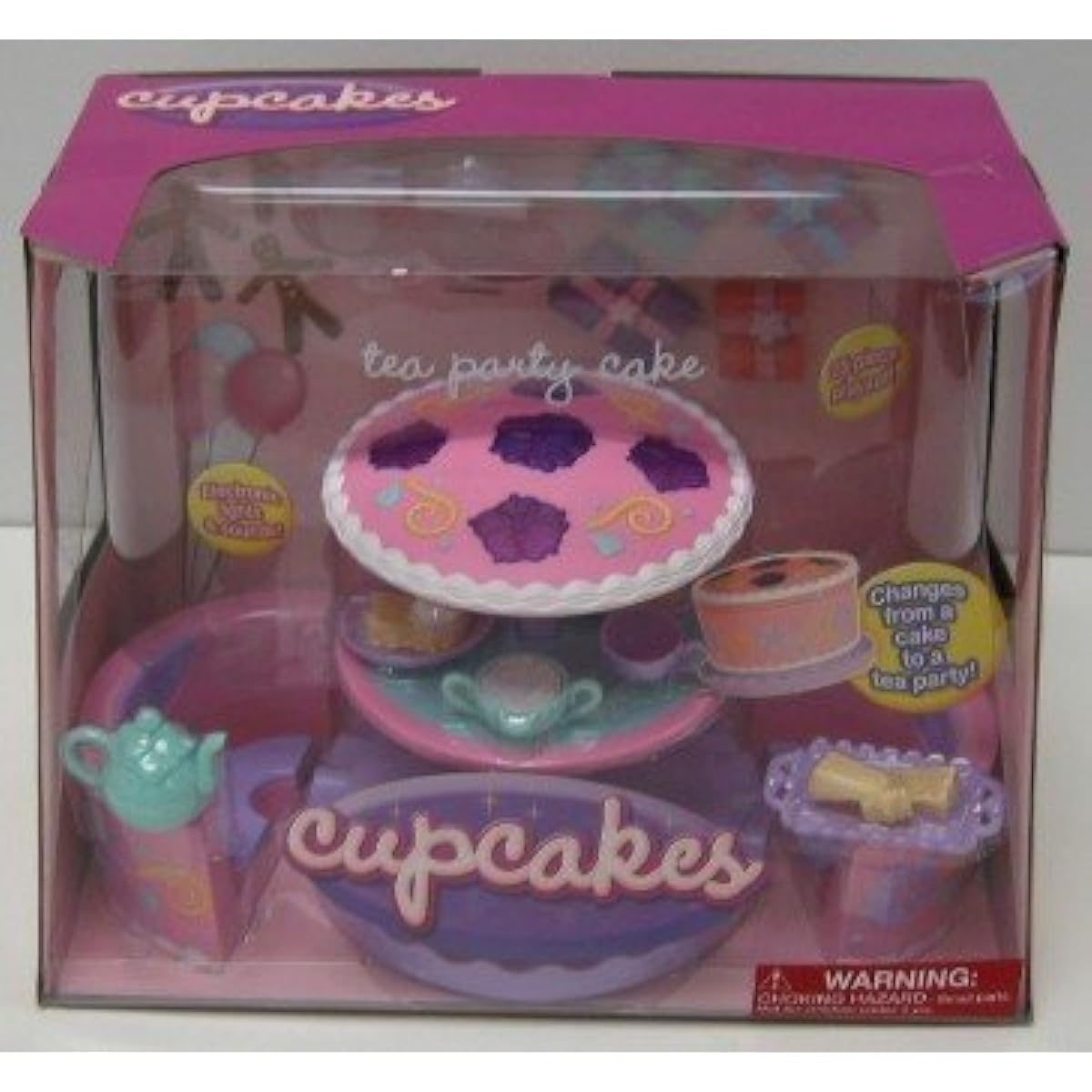 Cupcakes Tea Party Cake Playset