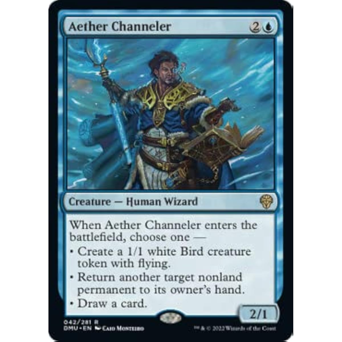 Magic: The Gathering - Aether Channeler (042) - Dominaria United