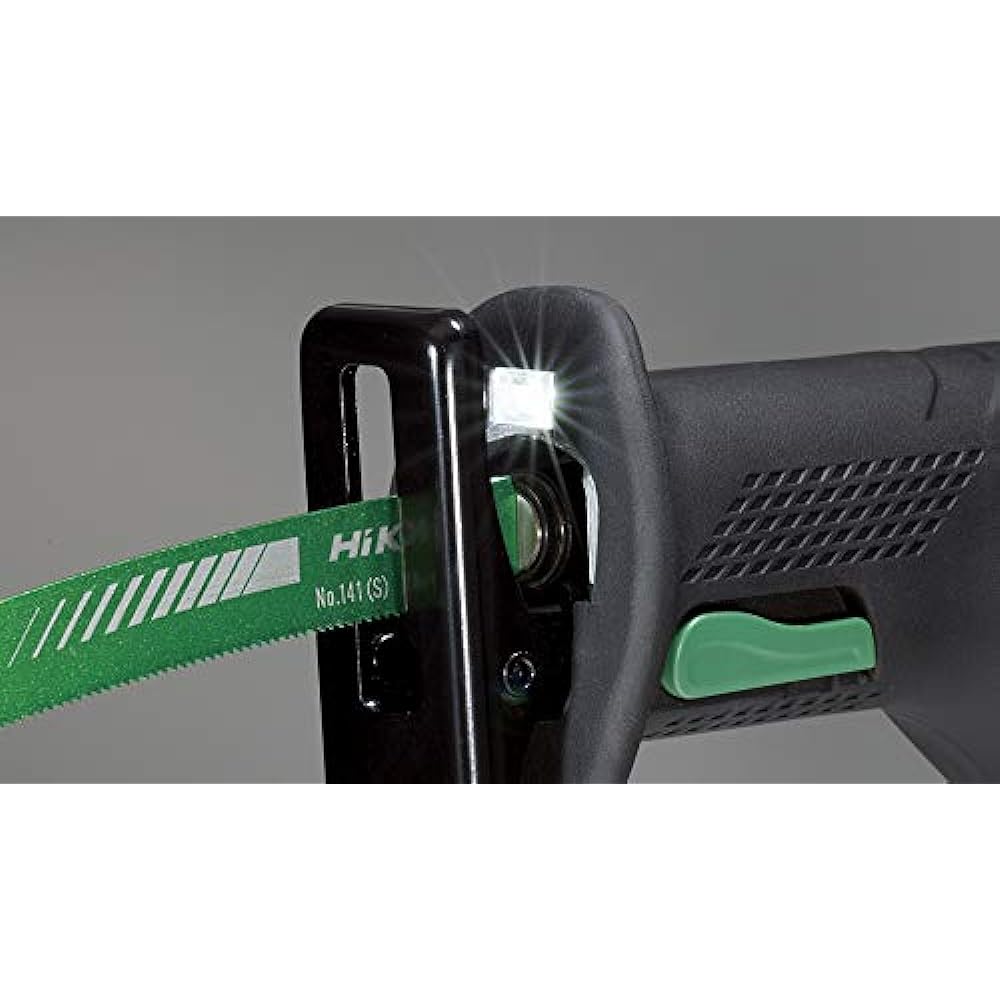 HiKOKI 14.4V Cordless Saber Saw (Reciprocating Saw) Rechargeable Battery, Charger, Case Sold Separately Main Unit Only CR14DBL(NN)