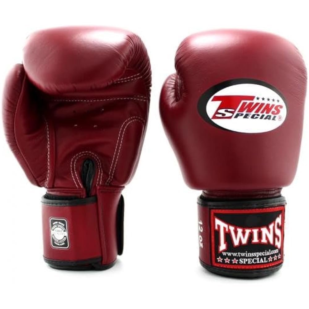 Twins Wine Red Boxing Gloves Genuine Leather [Parallel Import]
