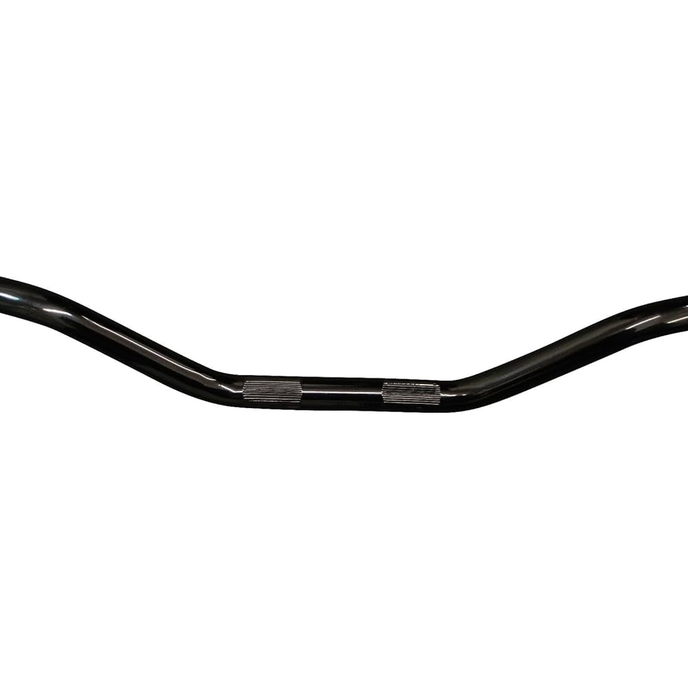 Bike Drag Handlebar for Scramblers, Brat Bikes, Street Fighters - 22mm (7/8" inch) - Black Alloy