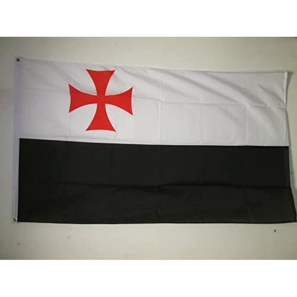 AZ Flag Knights Templar Crusader Flag 2ft x 3ft - Catholic Flag 60 x 90 cm - Banner 2x3ft