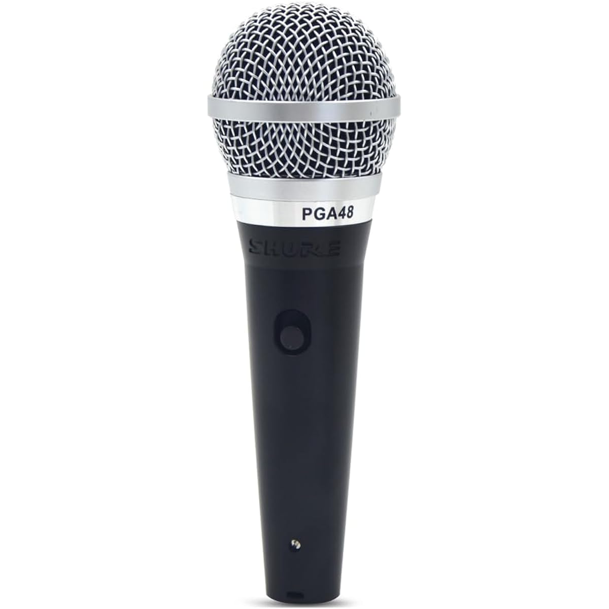 PGA48 Dynamic Microphone - Handheld Microphone for Vocals, Cardioid Pickup Pattern, Discrete On/Off Switch, 3-Pin XLR Connector, 20' XLR-QTB Cable (20' XLR-QTB Cable)