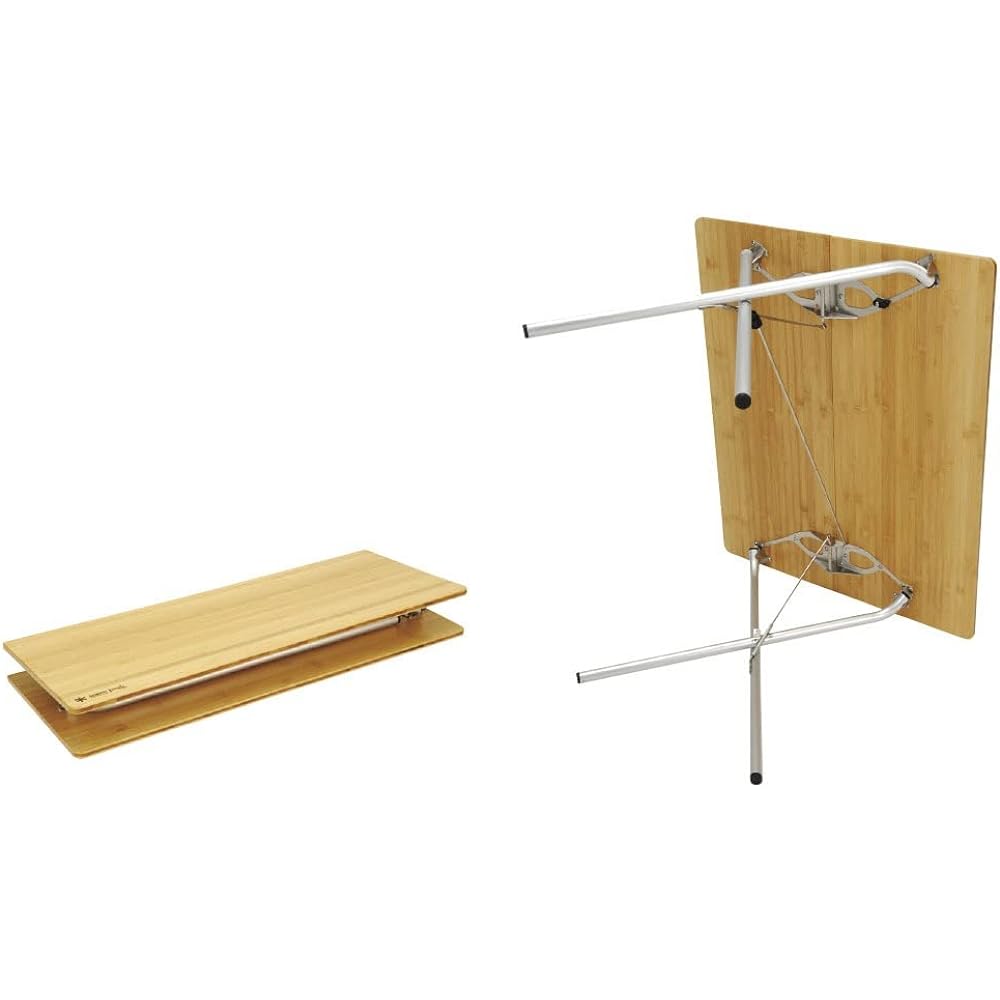 Snow Peak One Action Table Bamboo LV-010TR