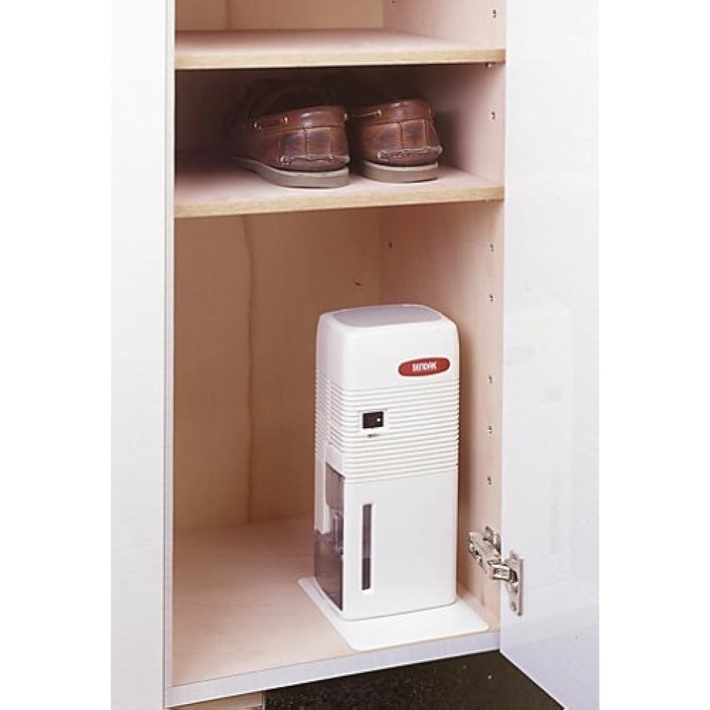 SENDAK Dehumidifier Closet Electronic Moisture Absorber (Peltier Type) White QS-101