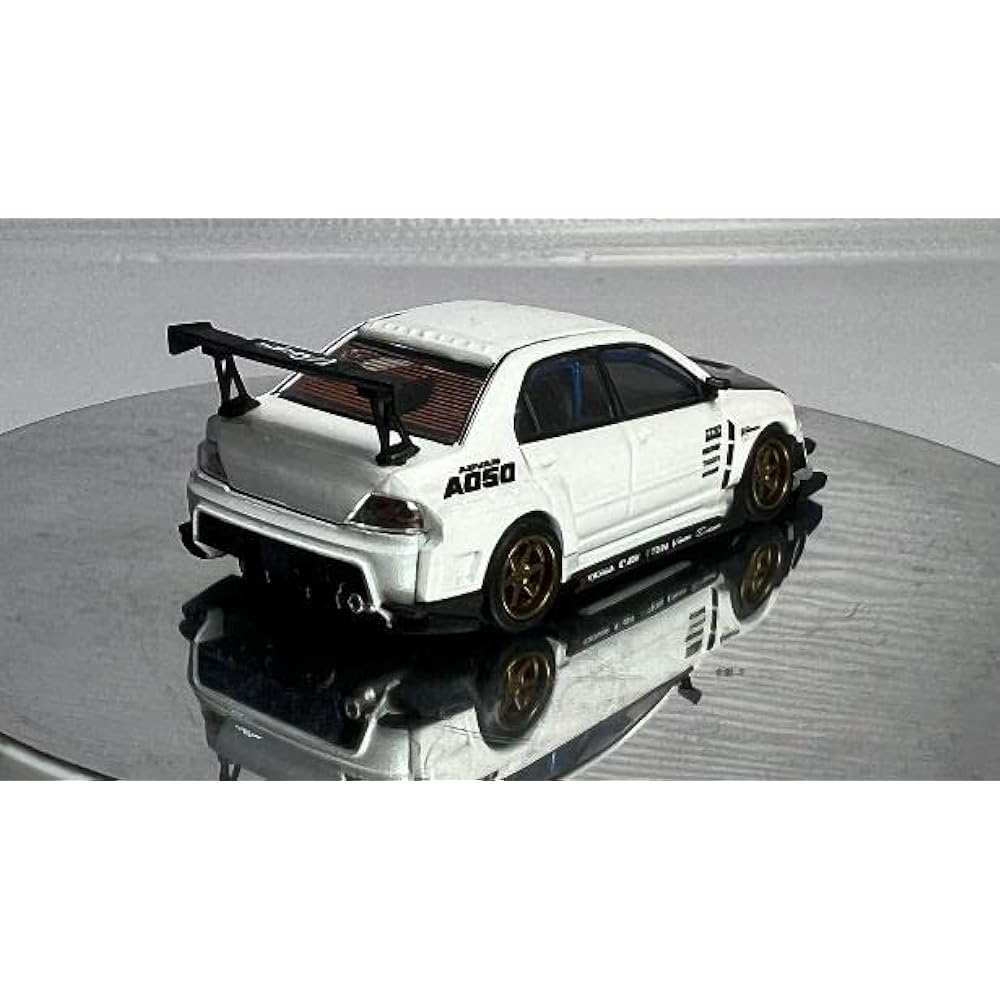 PEAKO 64 1/64 Mitsubishi Lancer Evolution IX VARIS White Finished Product PE64600