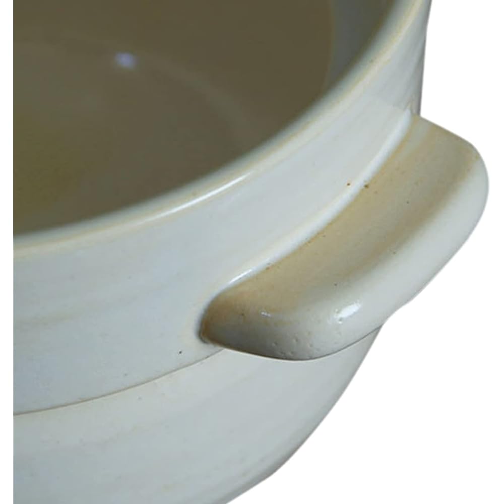 Kamoshika Tool Shop Rice Pot 3 Cups White