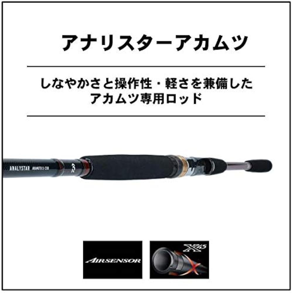 DAIWA Boat Rod Analystar Red Mutsu S-230 Fishing Rod