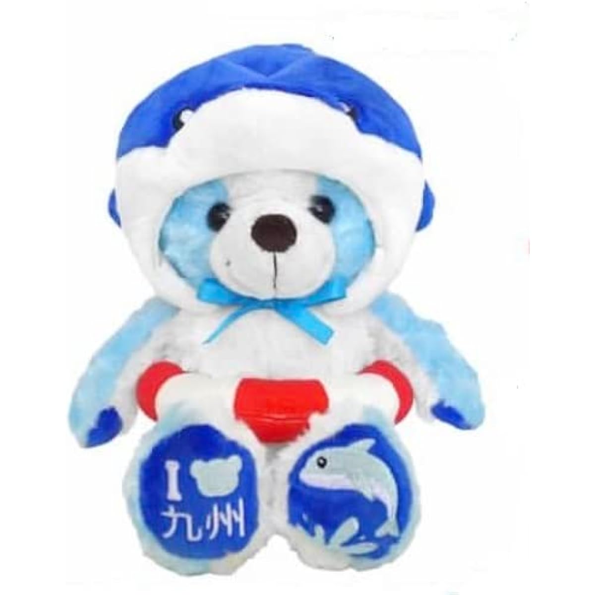 Local Bear Kyushu Dolphin Plush Toy S by Fujini Makoto [Kyushu Limited Edition]