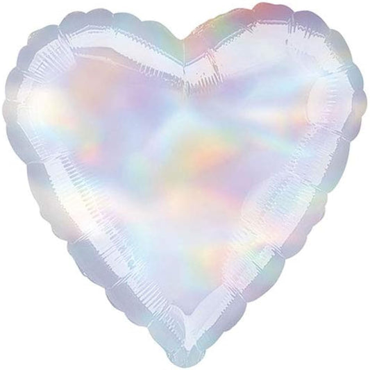 Amscan 18" Heart - Iridescent Foil Mylar Balloon