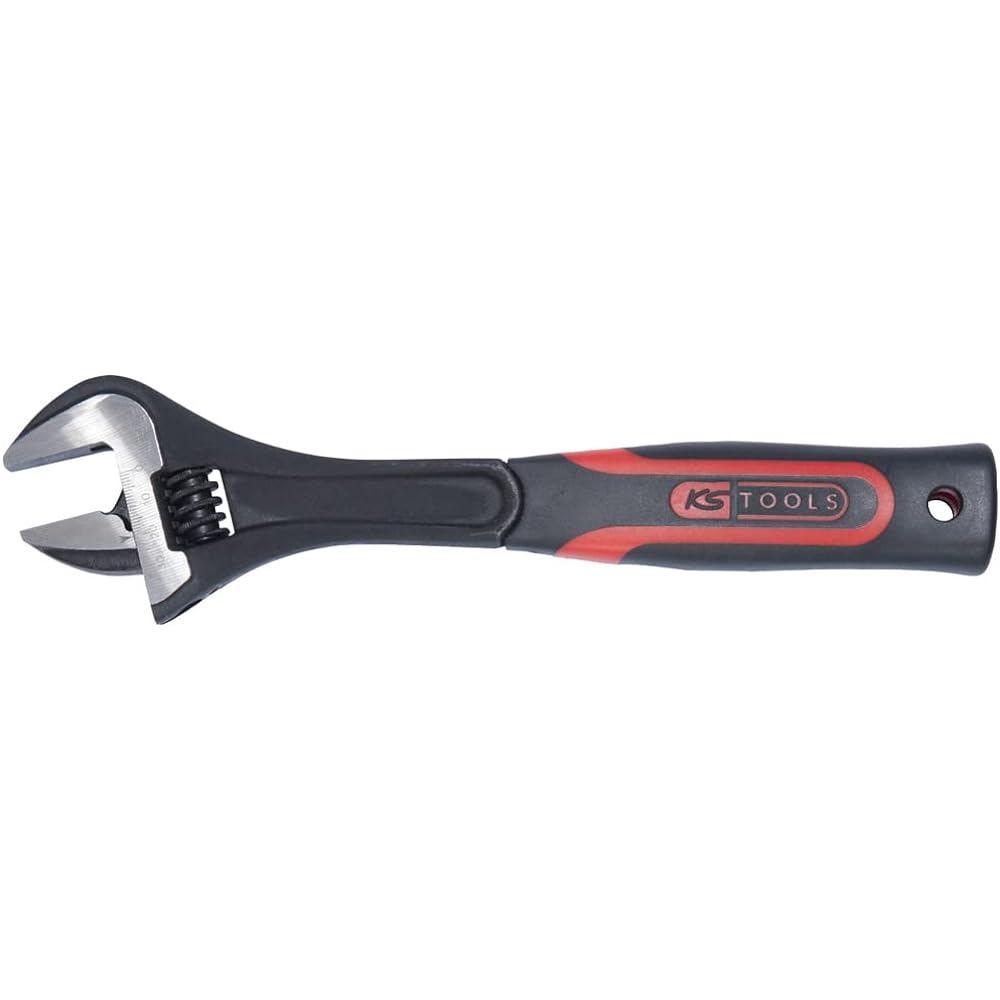 KS TOOLS CLASSIC Adjustable spanner with dual component comfort grip handle 17/16'' 577.0301