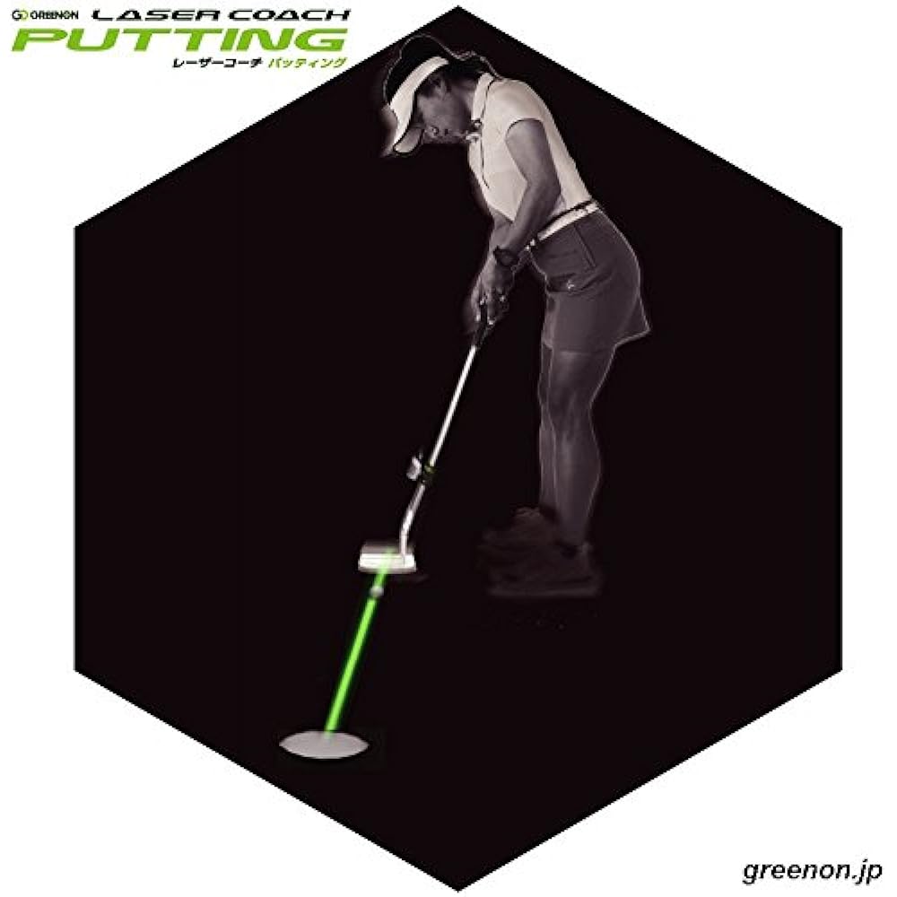 GreenOn Green On Laser Coach Putting LASER COACH PUTTING Putter Practice Device