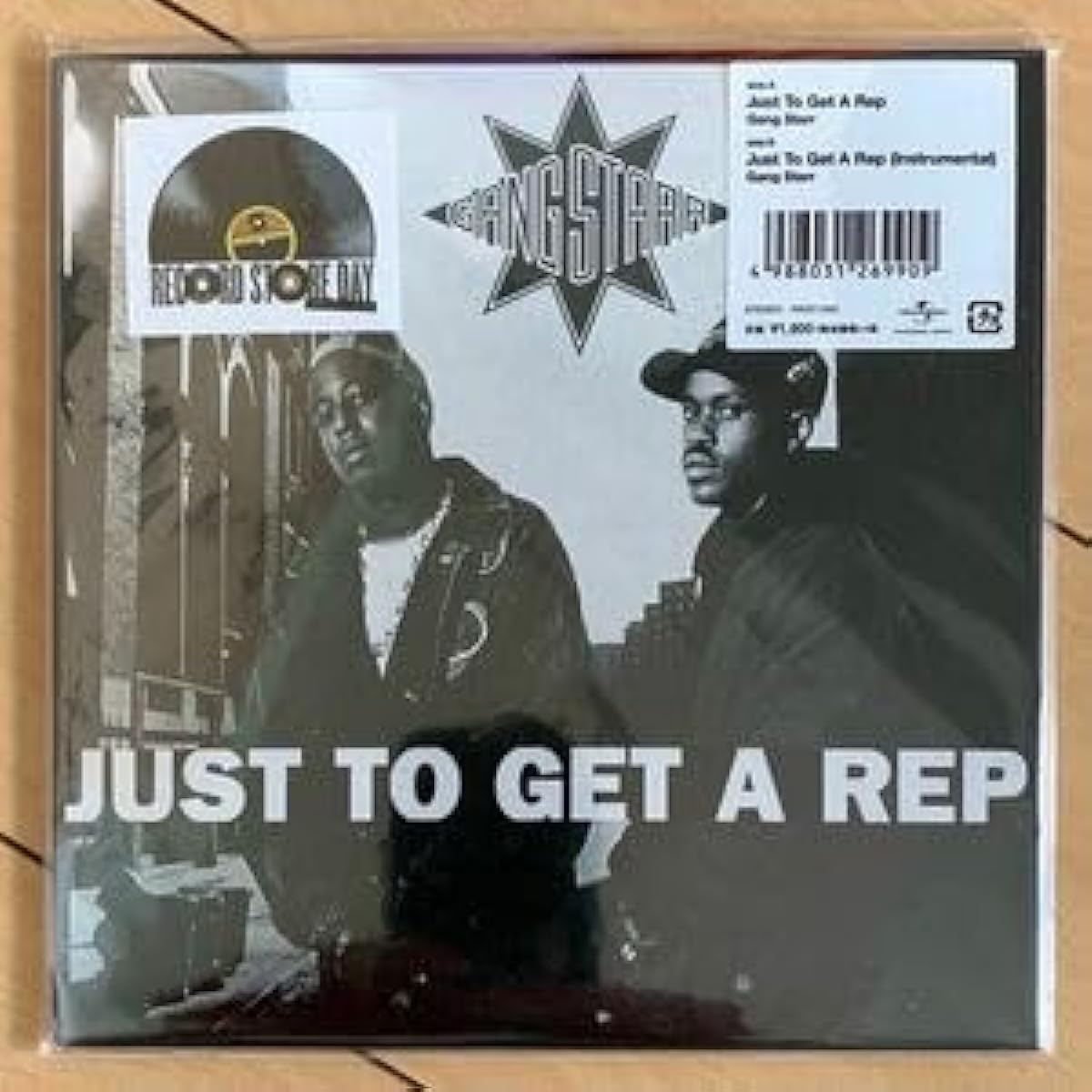 7 inch 45sGang StarrJust To Get A RepPROT-7033 (Check)Dj KocoDj PremierRecord Store Day90sHip HopMPC