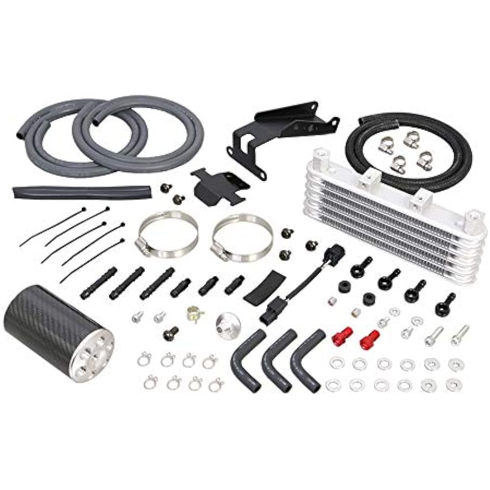 KITACO Super Oil Cooler Kit (3 Tiers) with Oil Catch Tank (Black) Monkey 125 (JB02) 360-1300150