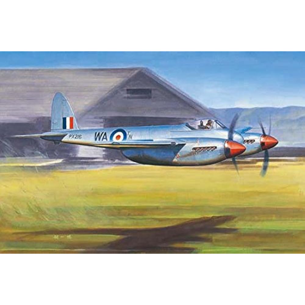 Trumpeter 1/48 de Havilland Hornet F.1 plastic model