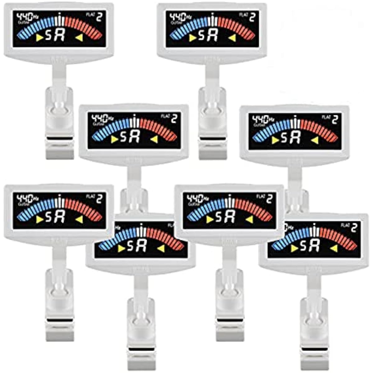 KORG AW-4G WH Clip-on Tuner PitchCrow-G {Set of 8}