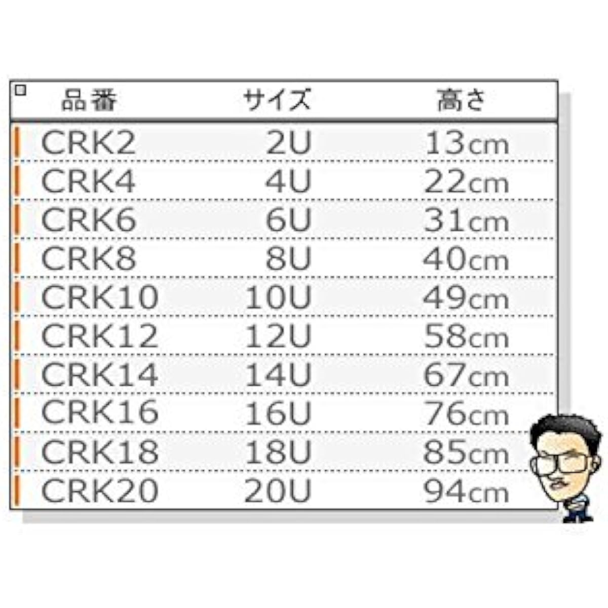 [Official Japanese Product] CLASSIC PRO Classic Pro 19-inch Rack CRK-6