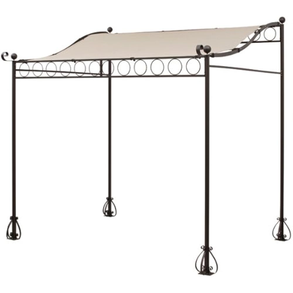 Takasho Sunshade Shade Terrace Replacement Shade for Sanremo Mocha Sunshade Awning Sunshade [GT-M02C]