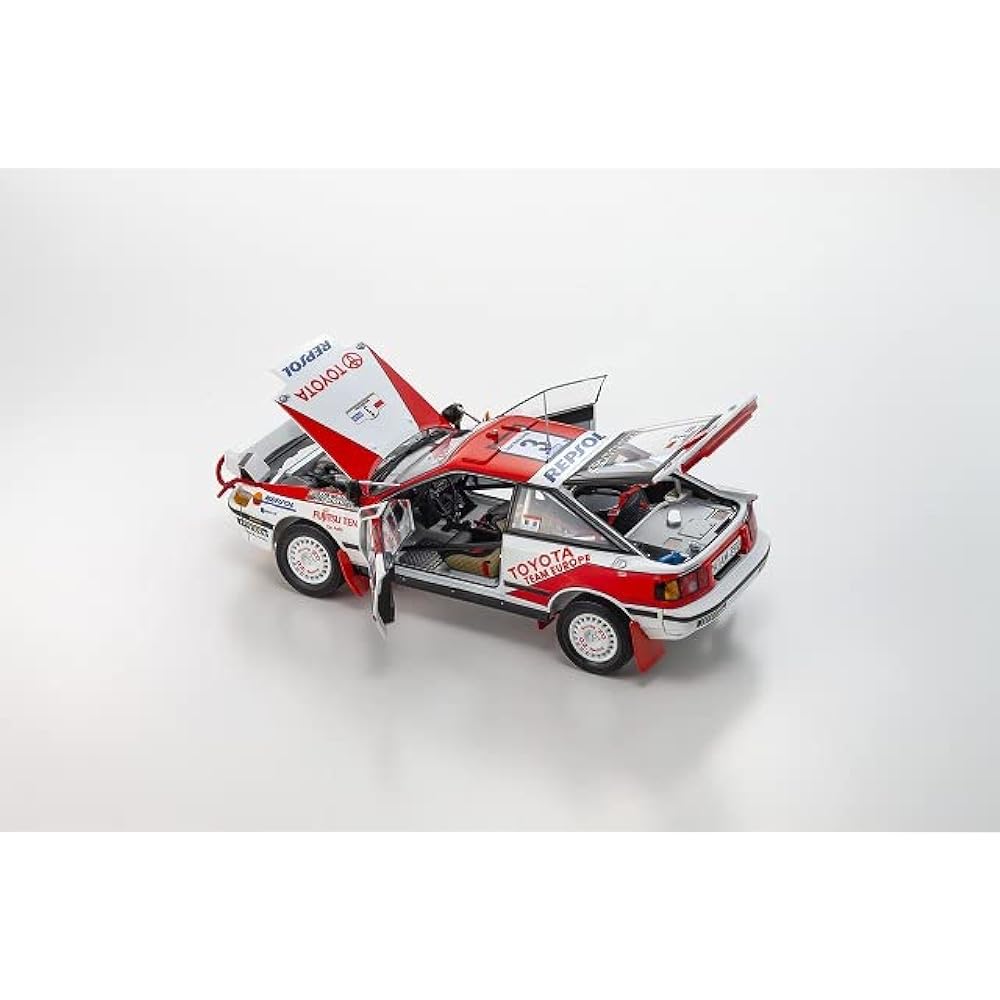 Kyosho Original 1/18 Toyota Celica GT-FOUR (ST165) 1990 Safari #3 Completed Product