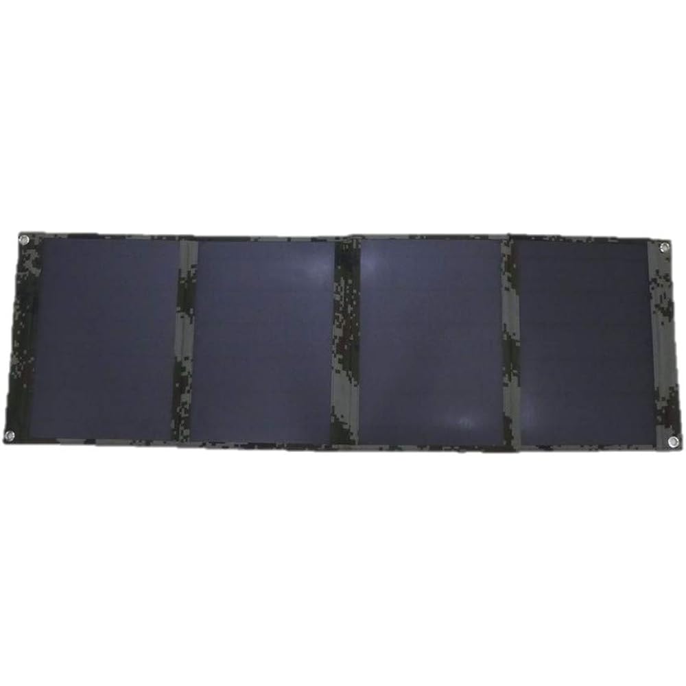 Kyoritsu Densho Meramera Solar Foldable Solar Panel 40W Disaster Prevention Goods Outdoor Goods Camouflage Pattern