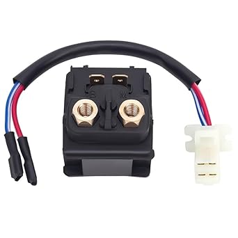 Starter Motor Solenoid Relay Motorcycle Starter Relay for Suzuki LT-R450 Quad Racer 2006-2011 LT-R450Z Quad Racer 2008-2011 31800-45G00 LTR450 LTR450Z LTR 450