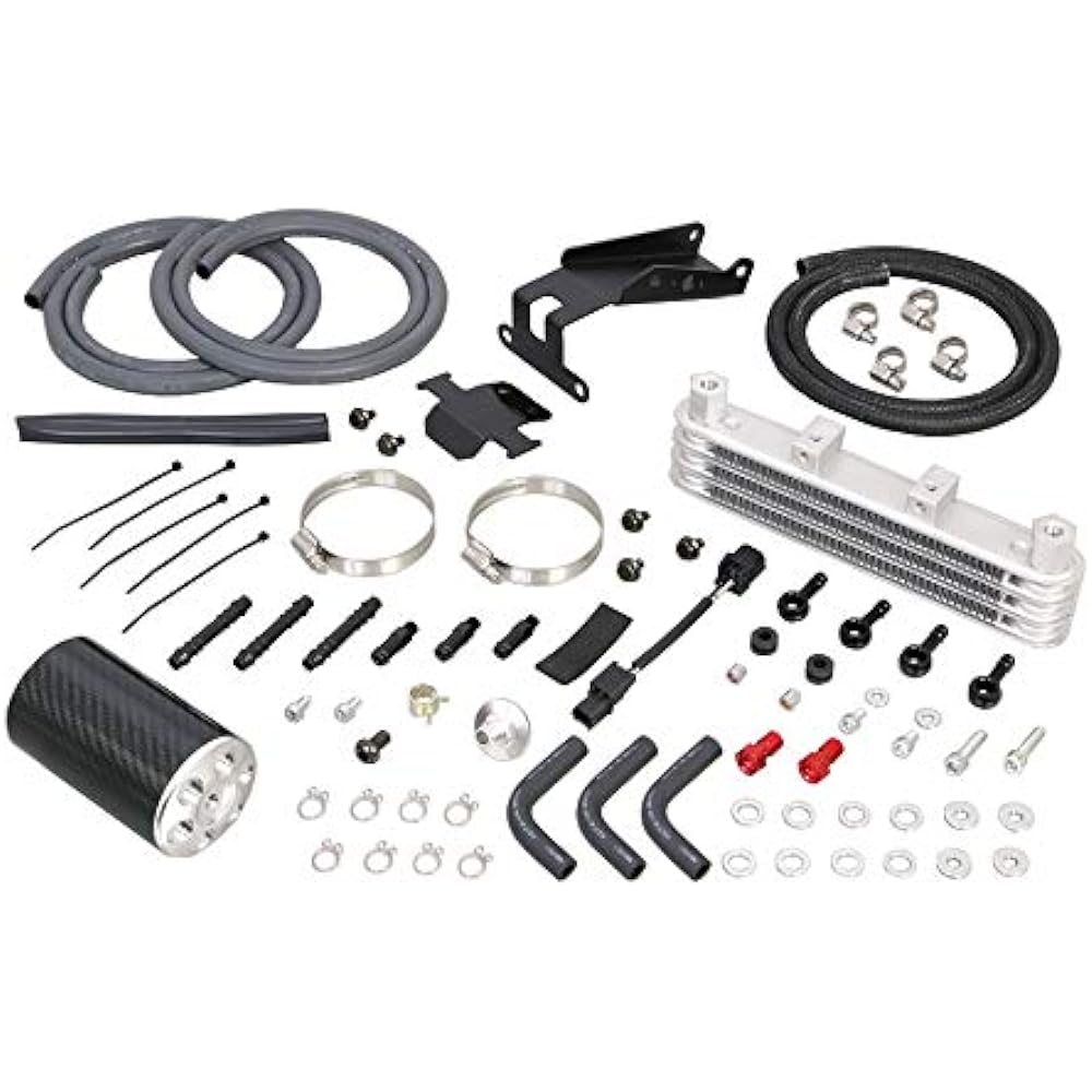 KITACO Super Oil Cooler Kit (3 Tiers) with Oil Catch Tank (Black) Monkey 125 (JB02) 360-1300150