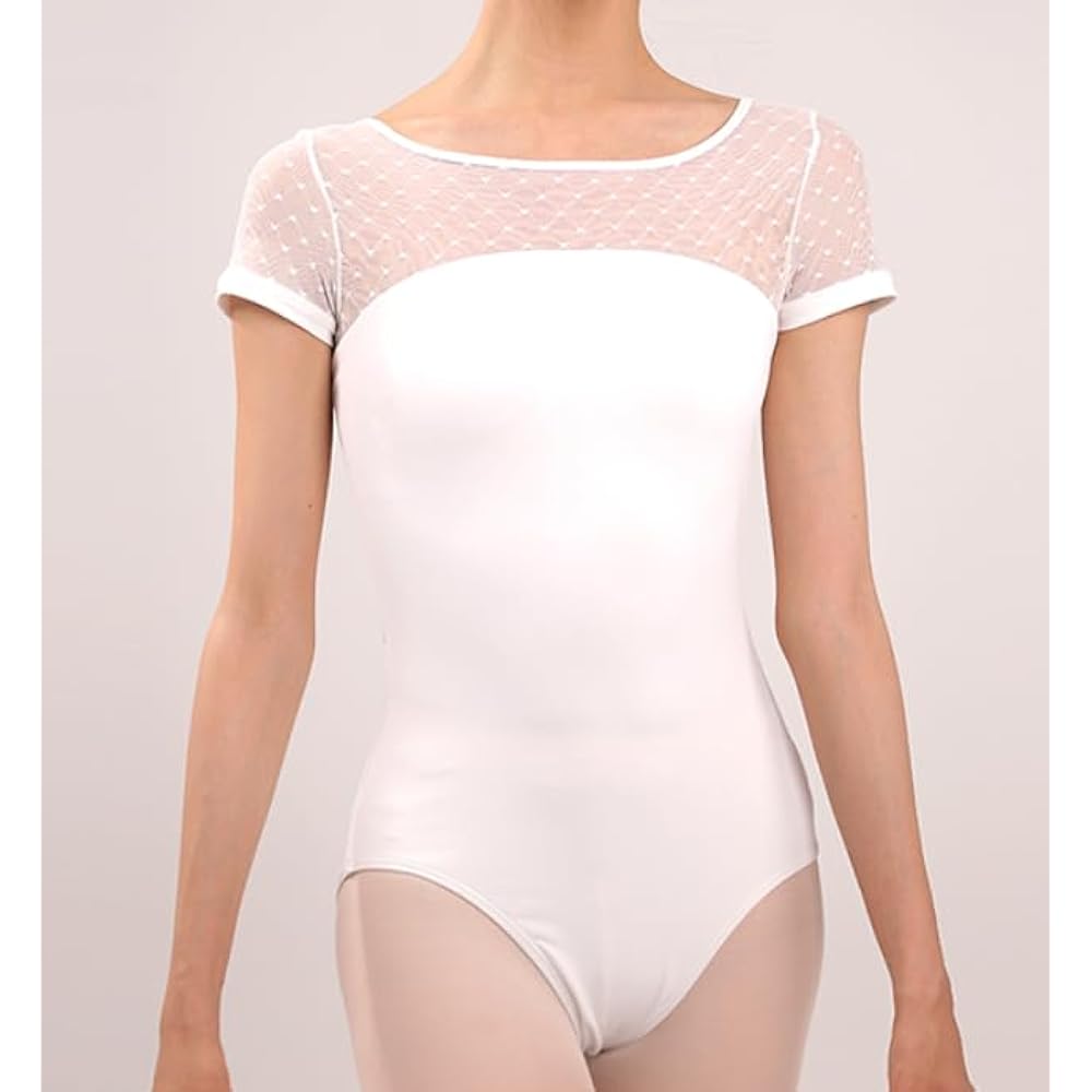 ProDance 4 Colors Stylish Mesh Half Cup Ballet Leotard Women's PLHA028B
