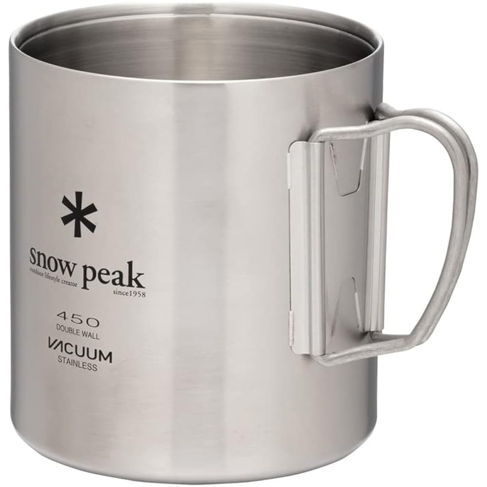 Snow Peak Outdoor Play Set Vacuum Mug Pair Set FK-273