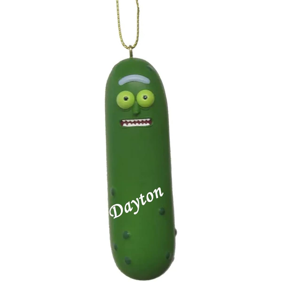 Pickle Rick Christmas Ornament - Officially Licensed Product - Character Holiday Tree Decorations Customizable