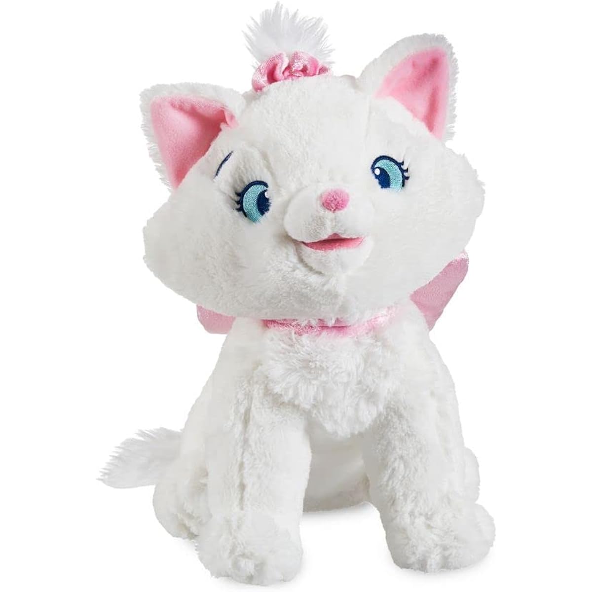Official Disney Store Marie Plush - The Aristocats - Soft, Huggable 14.5" Character for Kids & Collectibles Authentic Movie Design - Suitable for All Ages