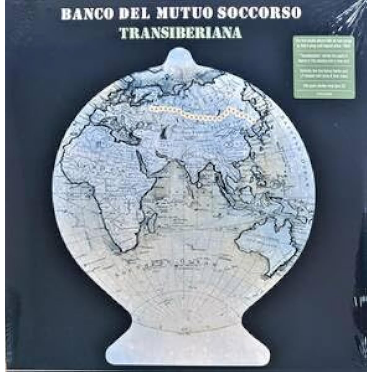 Banco Del Mutuo Soccorso - Transiberiana Limited edition 2-disc vinyl record with 2 bonus tracks and CD