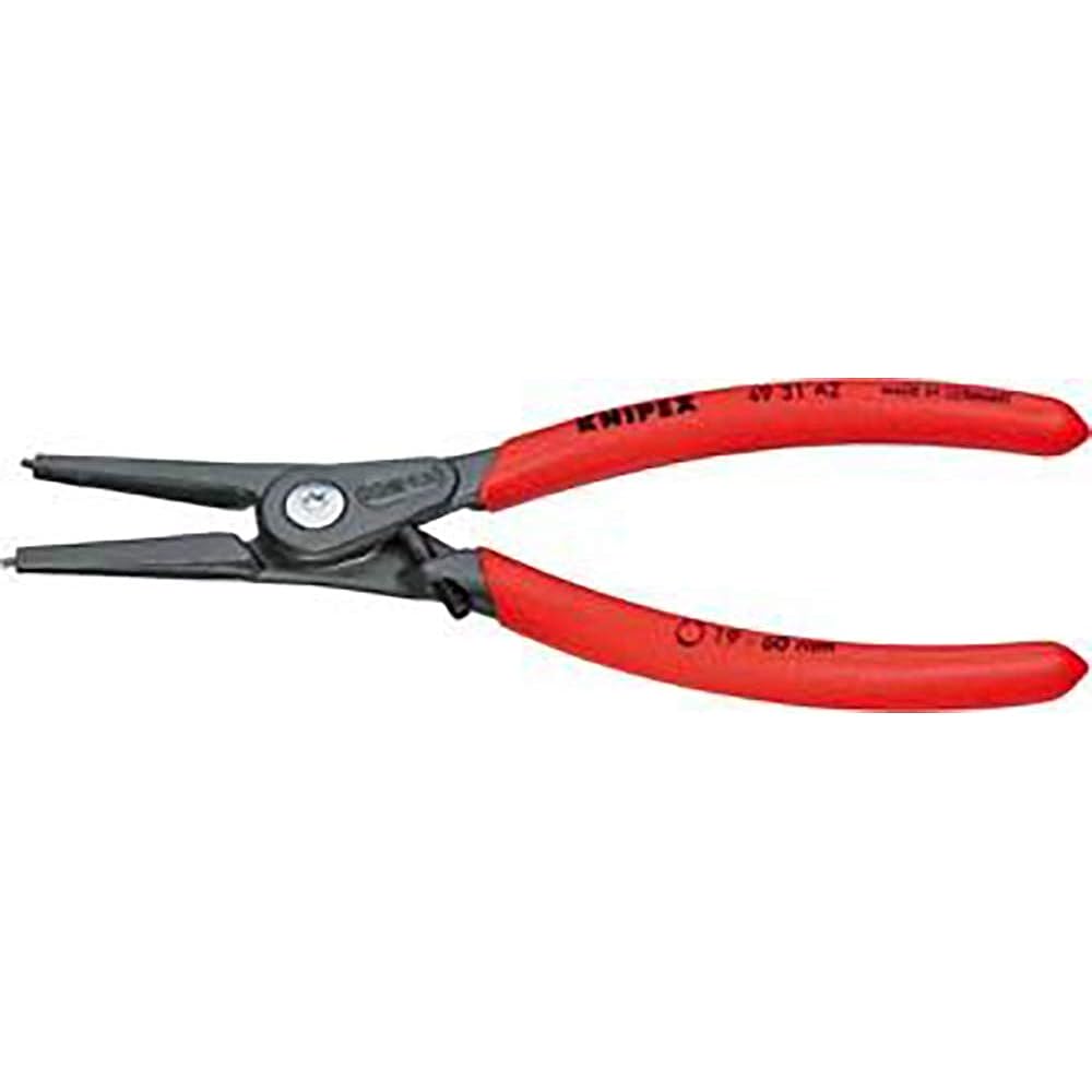 KNIPEX Precision Snap Ring Pliers for Shafts Straight 4931-A1 Straight 10-25mm