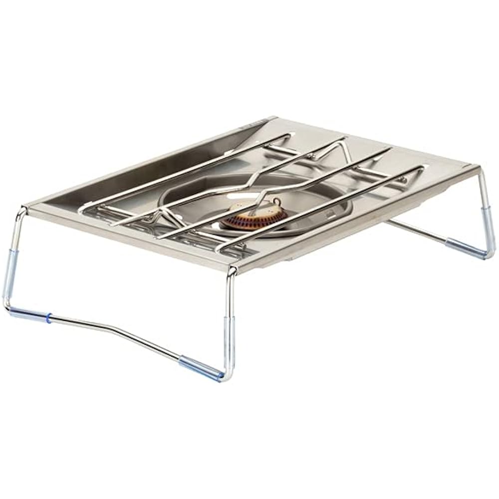 Snow Peak Flat Burner/Flat Burner Set Outdoor Camping Barbecue Cooking Stove Folding Compact