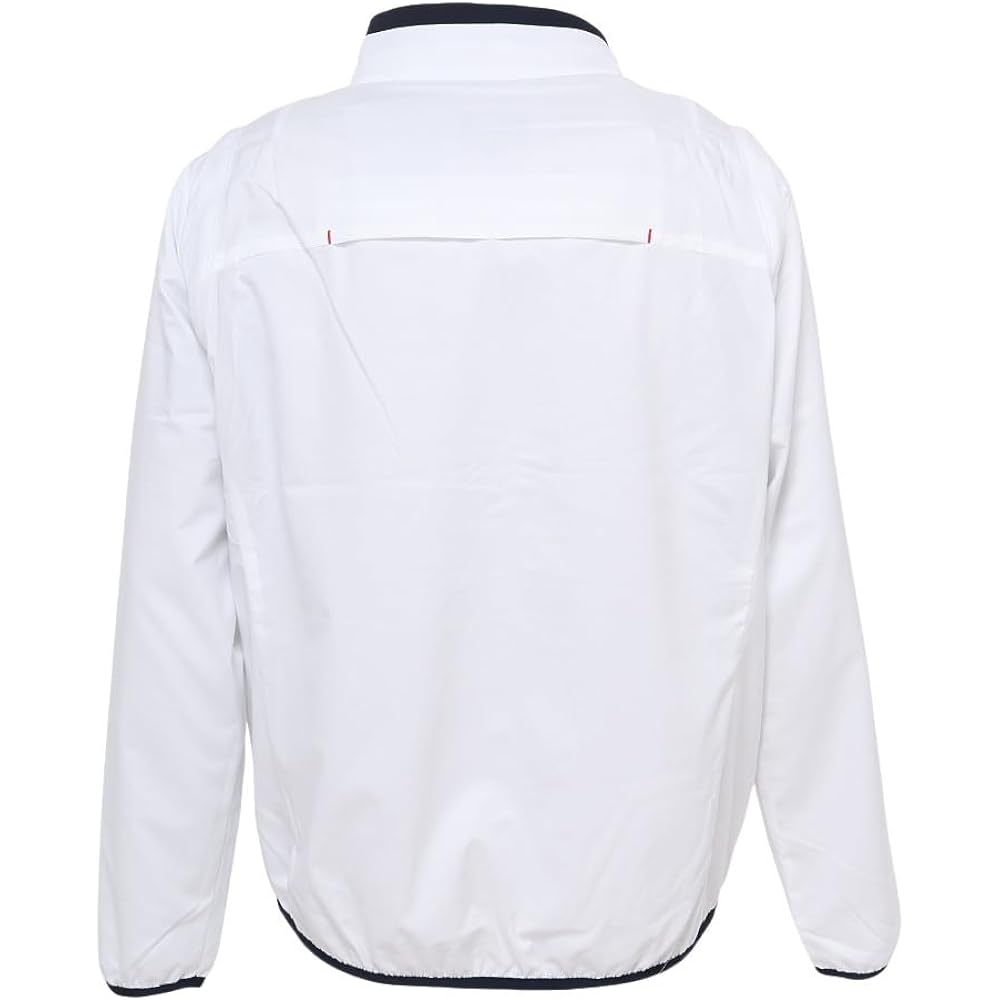 [Le Coq Sportif] Full Zip Blouson [Stretch Forcer] Standard 2WAY Water Repellent Windproof Sleeves Detachable Heat Navi Golf QGMWJK00 Men's