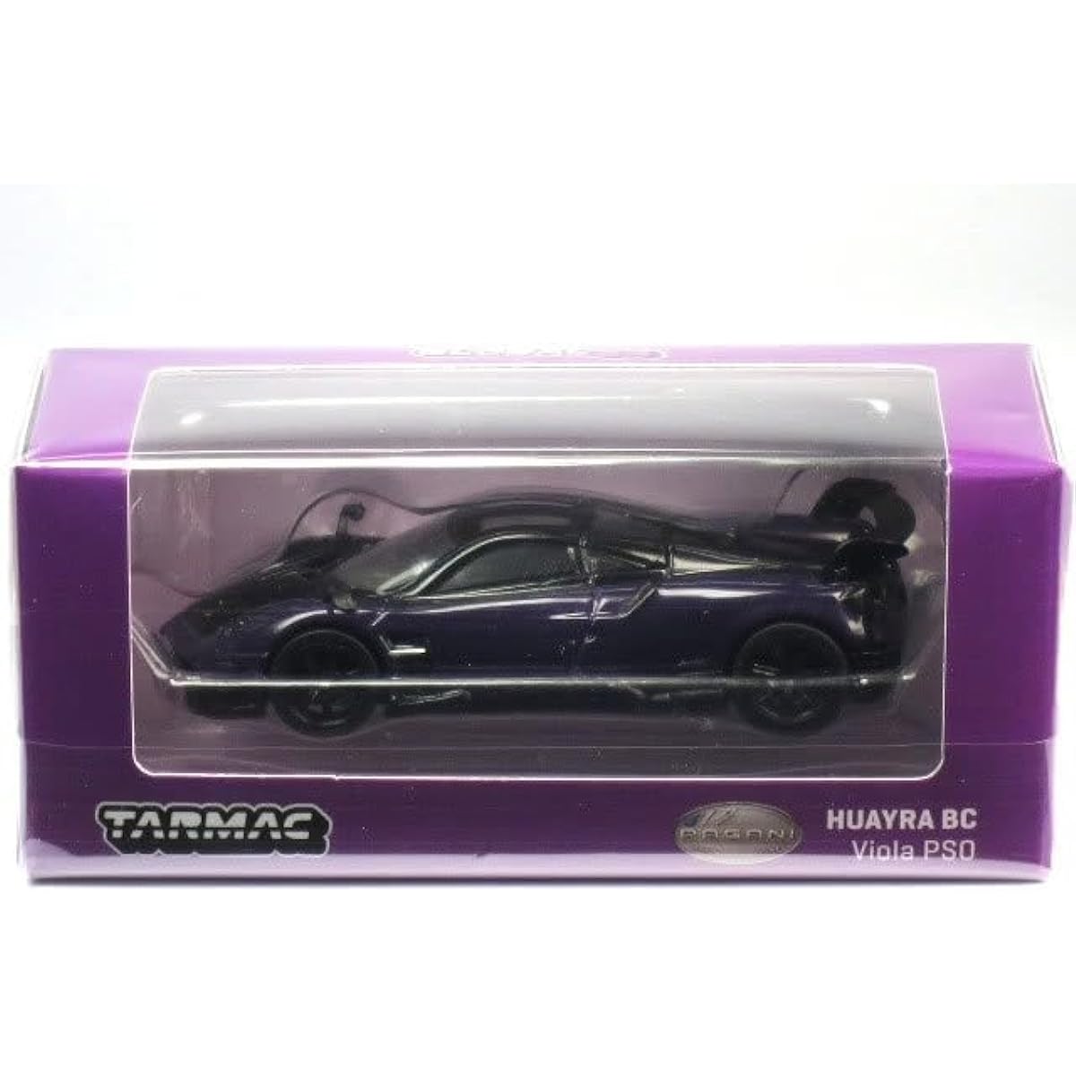 Tarmac Works 1/64 Pagani Huayra BC Viola PSO (T64G-TL014-PU)