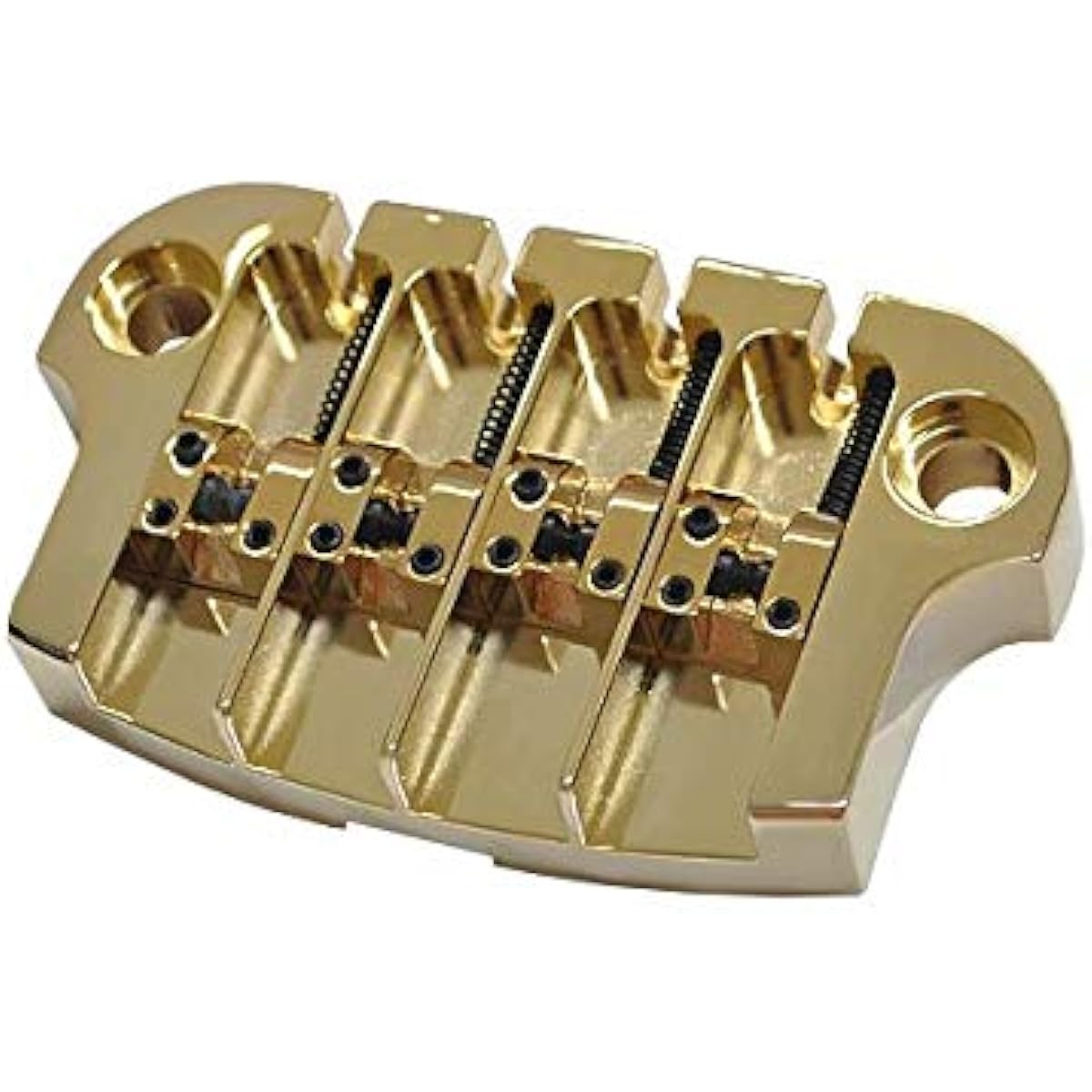 HIP SHOT Bass Bridge 3 Point Super Tone Bass Bridge Gold