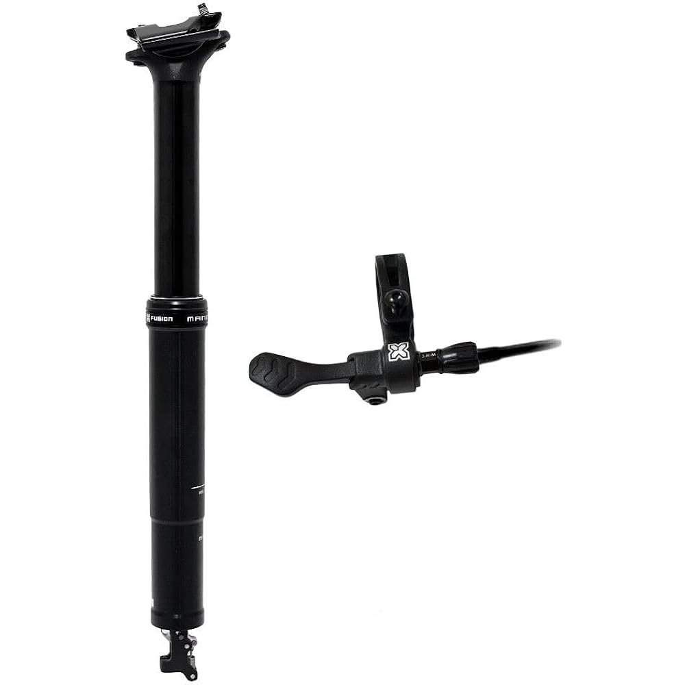 X-Fusion Manic INTEGRA Remote Dropper Seatpost 34.9x375.5mm,T:125mm, YB2719